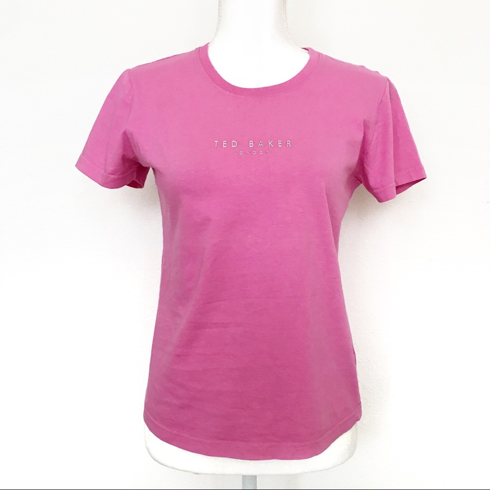 Ted Baker London Logo T-shirt Pink